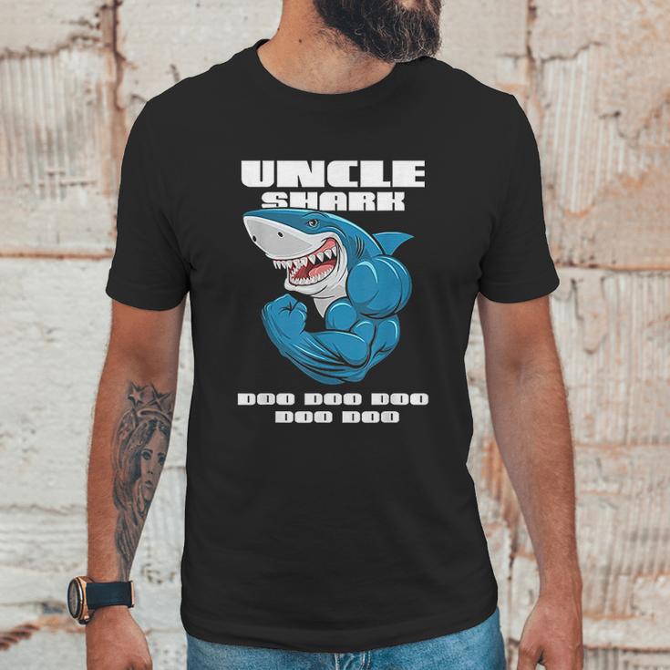 Uncle Shark Doo Doo Doo Unisex T-Shirt Gifts for Him