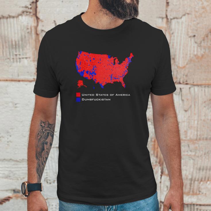 United States Of America Dumbfuckistan Unisex T-Shirt Gifts for Him