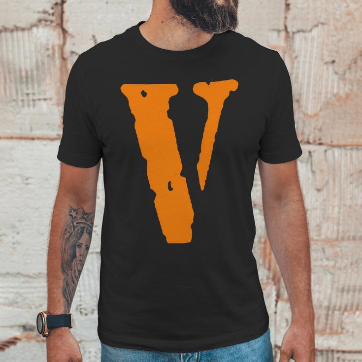 V As Vlone Orange T-Shirt Unisex T-Shirt Gifts for Him