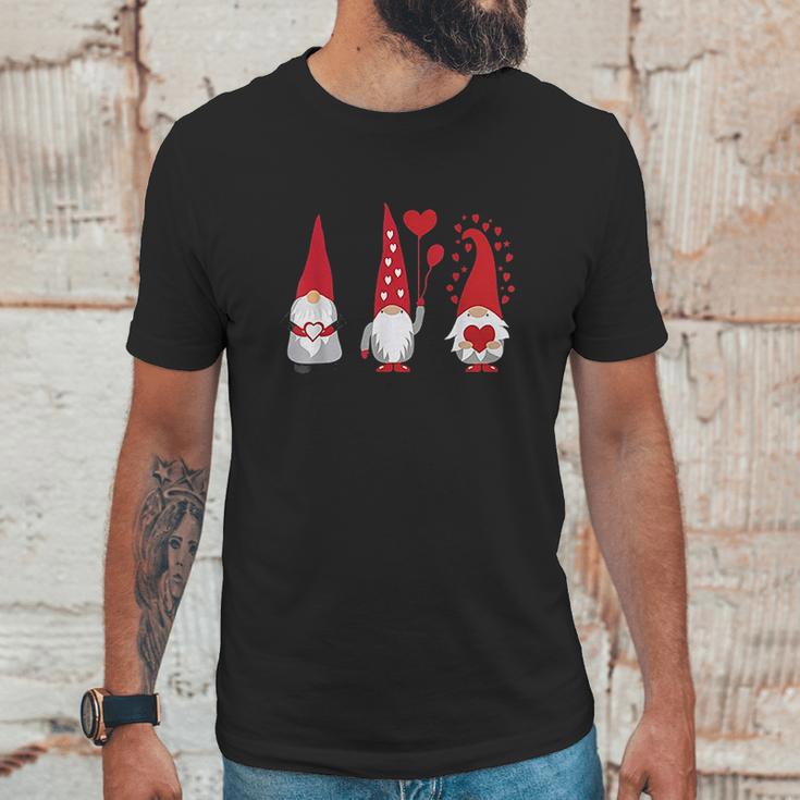 Valentines Gnomes Unisex T-Shirt Gifts for Him