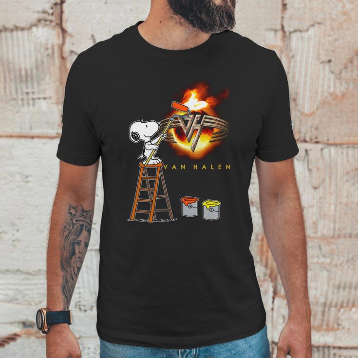 Van Halen Snoopy Unisex T-Shirt Gifts for Him