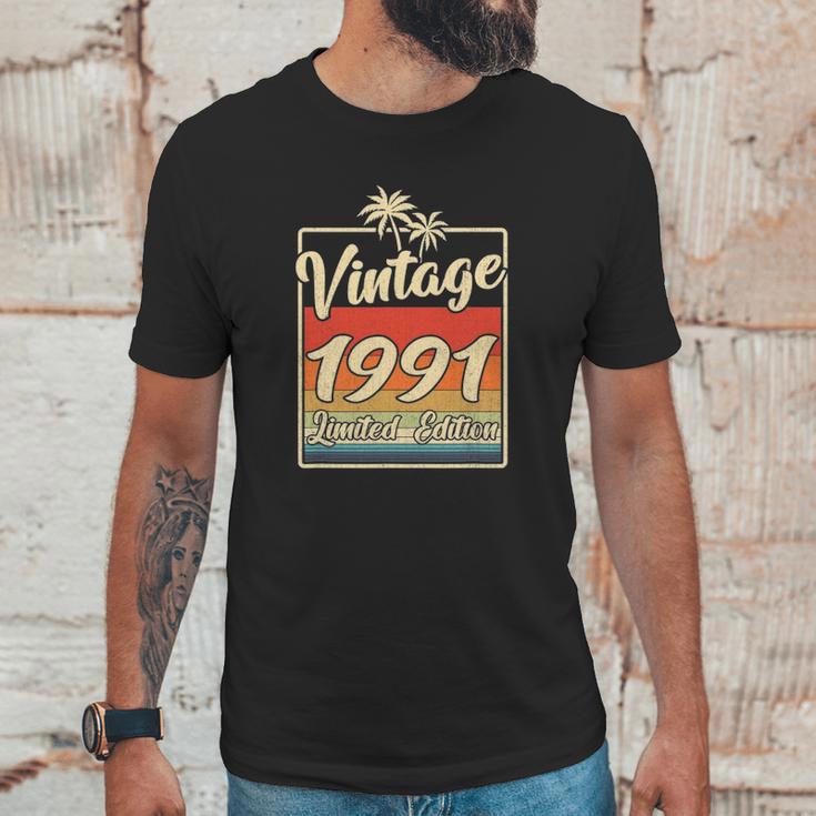 Vintage 1991 31St Birthday Limited Edition 31 Years Old Unisex T-Shirt Gifts for Him