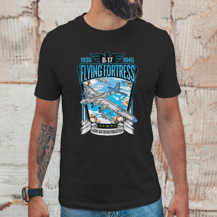 Vintage B17 Flying Fortress Ww2 Heavy Bomber Aviator Unisex T-Shirt Gifts for Him