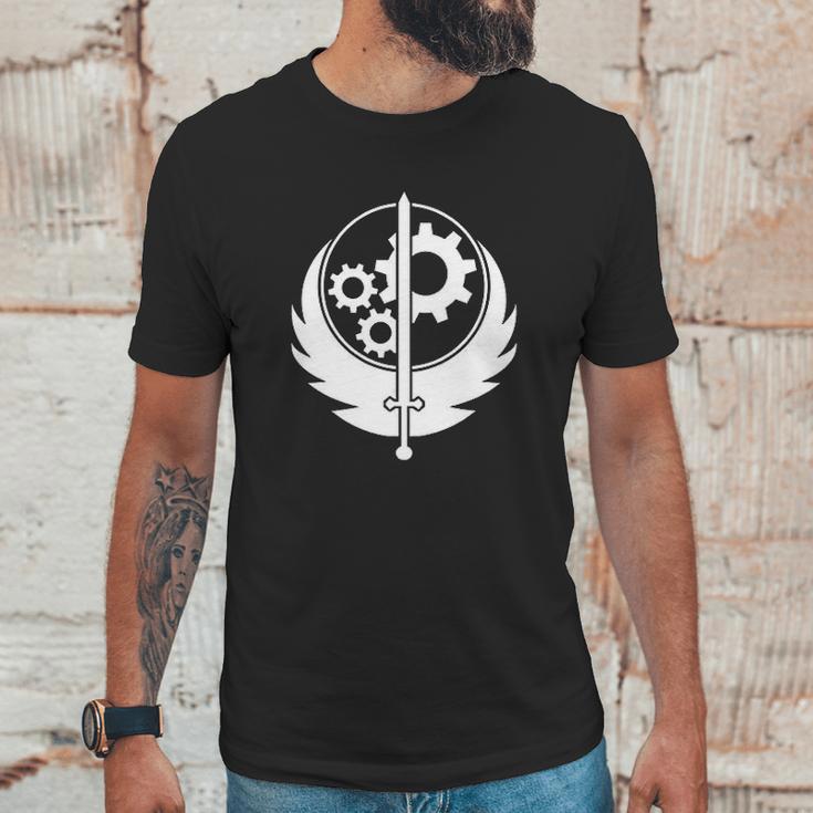 Vintage Brotherhood Of Steel Logo Unisex T-Shirt Gifts for Him