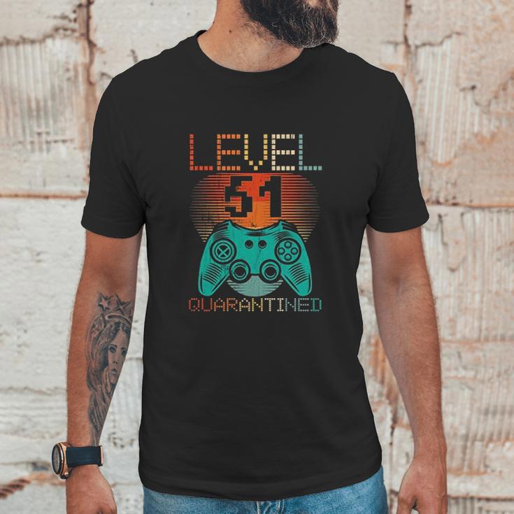 Vintage Level 51 Social Distancing Unisex T-Shirt Gifts for Him