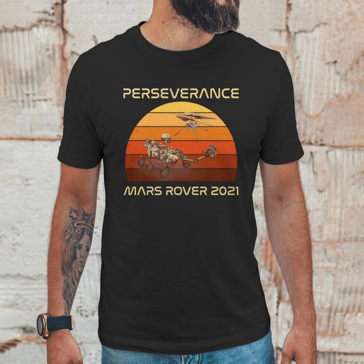 Vintage Retro Perseverance Mars Rover Unisex T-Shirt Gifts for Him