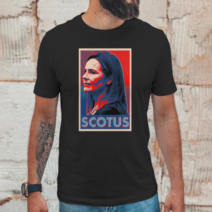 Vintage Scotus Amy Coney Barrett Poster Unisex T-Shirt Gifts for Him