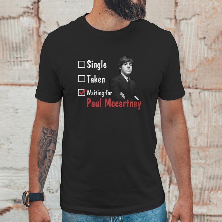 Vintage Waiting For Paul Mccartney Unisex T-Shirt Gifts for Him