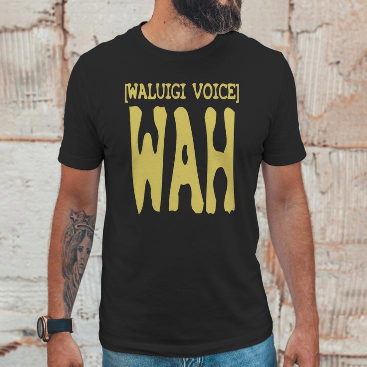 Waluigi Voice Shirt Unisex T-Shirt Gifts for Him