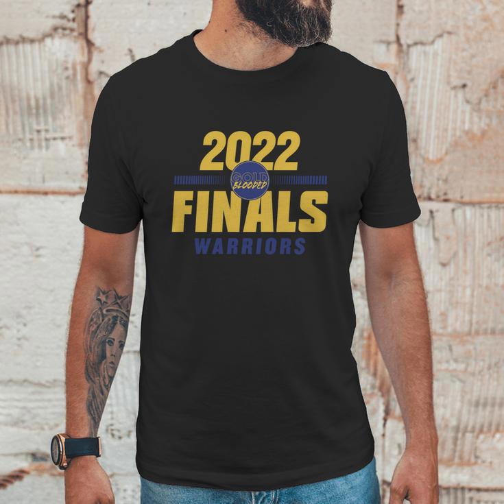 Warriors Finals 2022 Basketball Gold Blooded Warriors Unisex T-Shirt Gifts for Him