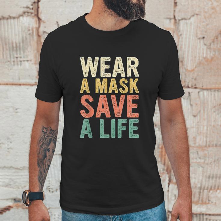 Wear A M Ask Save A Life Gift For Awareness Social Distancing Unisex T-Shirt Gifts for Him