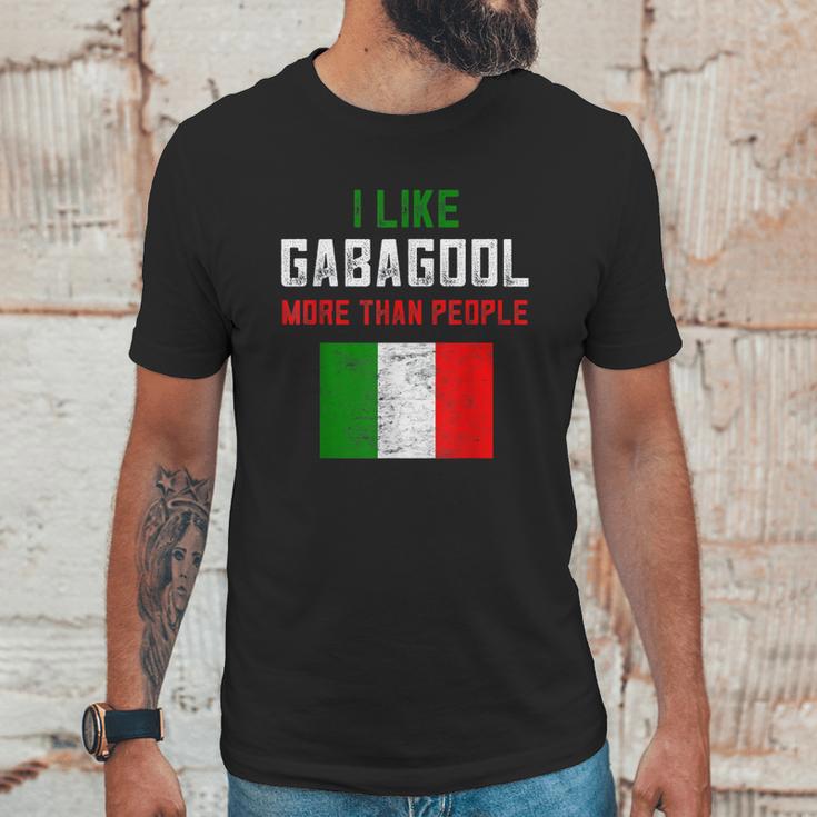 I Will Have The Gabagool Like Gabagool More Than People Unisex T-Shirt Gifts for Him