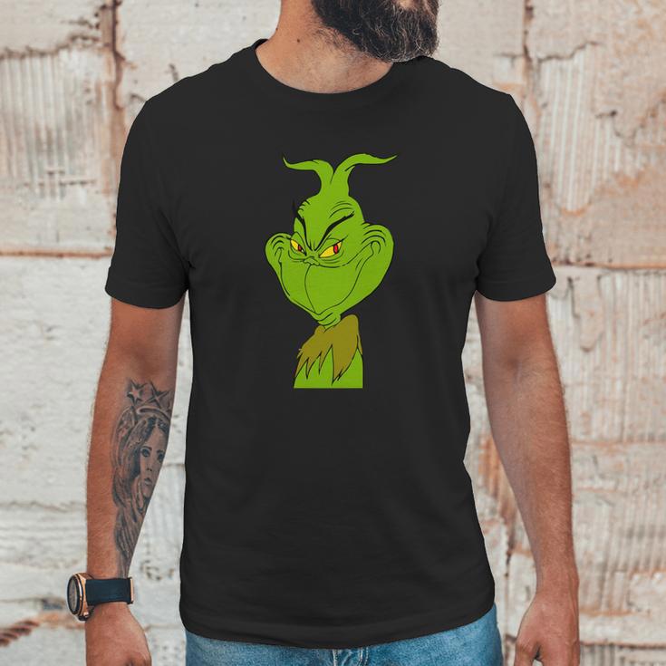 Wry Smile Grinch Unisex T-Shirt Gifts for Him