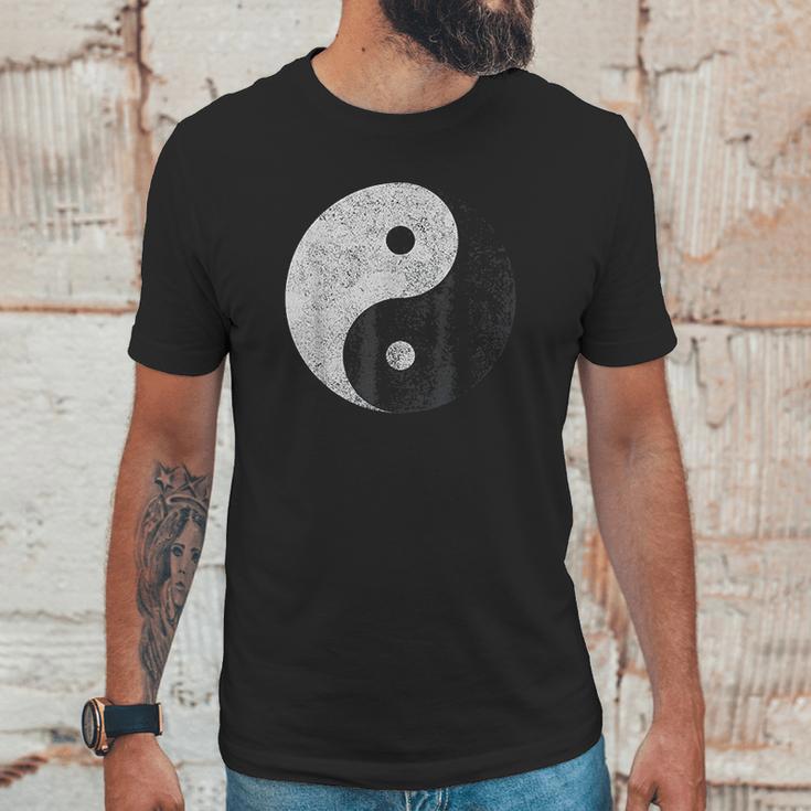 Yin Yang Symbol Tao Taijitu Yoga Peace Love Unisex T-Shirt Gifts for Him