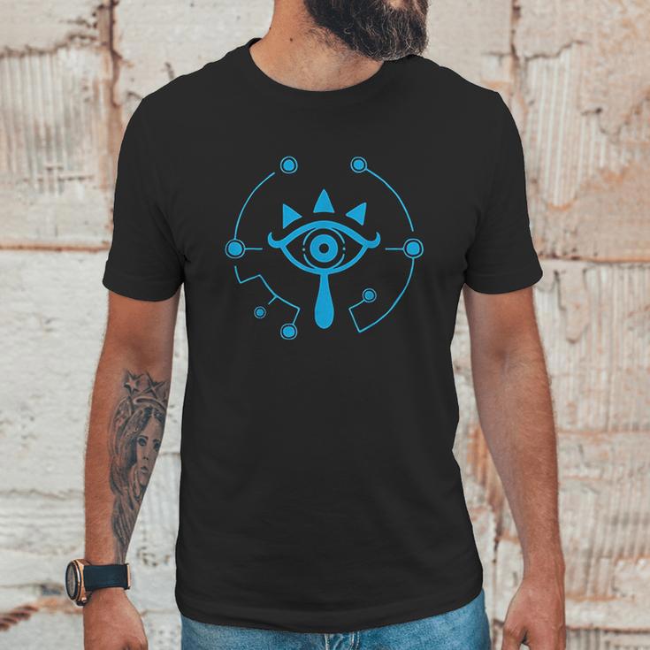 Zelda Breath Of The Wild Sheikah Eye Logo Graphic Unisex T-Shirt Gifts for Him