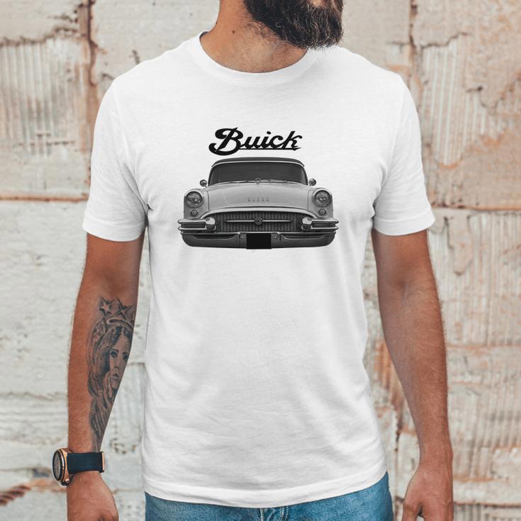 1955 Buick Two Side White Unisex T-Shirt Gifts for Him