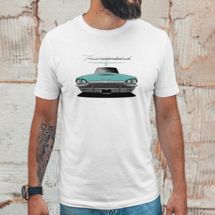 1965 Thunderbird Front Brittany Blue Unisex T-Shirt Gifts for Him