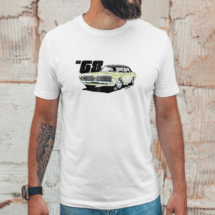 1968 Mercury Cougar Graphic Unisex T-Shirt Gifts for Him