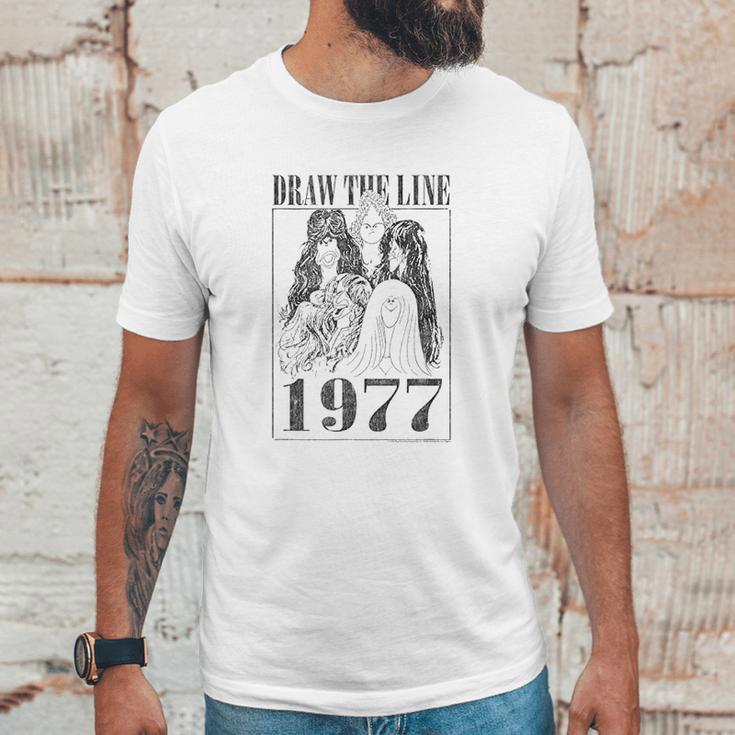 Aerosmith Draw The Line 1977 Unisex T-Shirt Gifts for Him