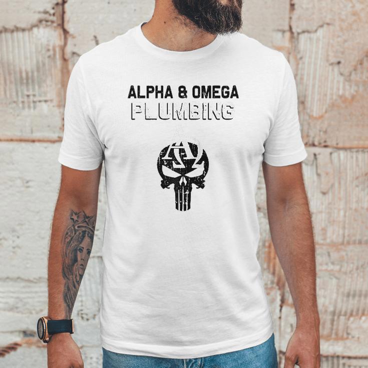 Alpha And Omega Plumbing Brian Anderson Unisex T-Shirt Gifts for Him