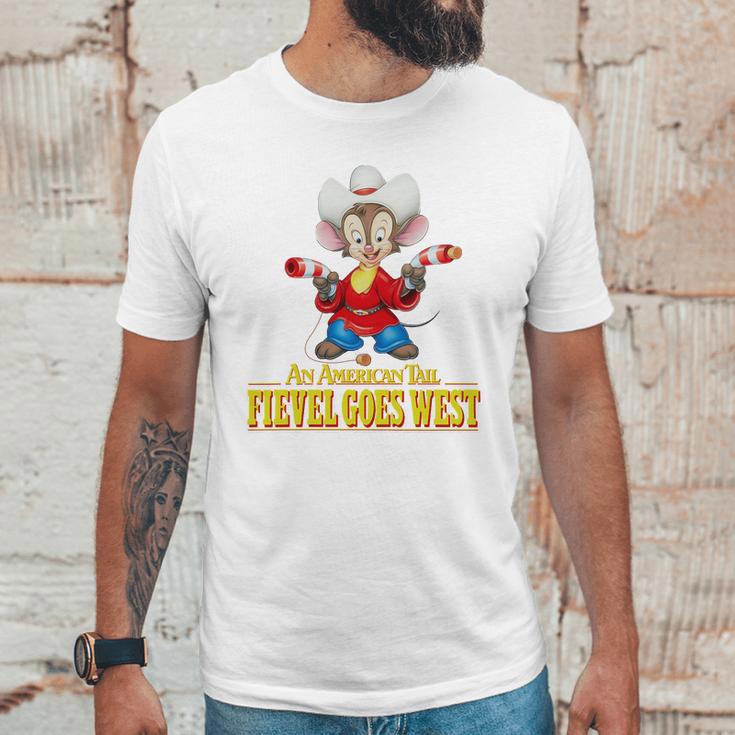 An American Tail Fievel Goes West Unisex T-Shirt Gifts for Him