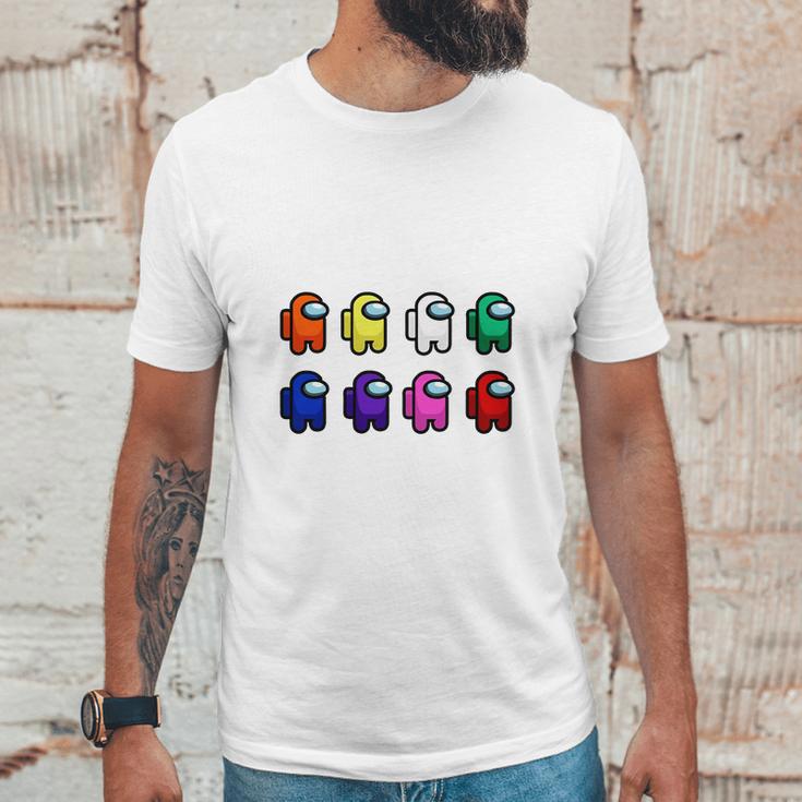 Among Us Character Unisex T-Shirt Gifts for Him