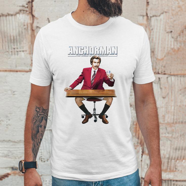 Anchorman Ron Burgundy Unisex T-Shirt Gifts for Him