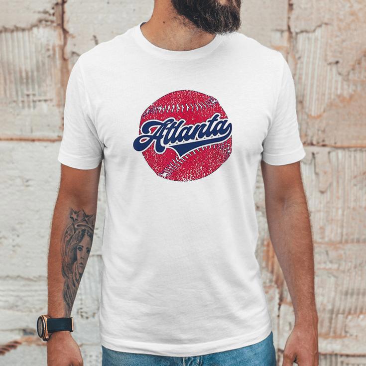 Atlanta Baseball | Atl Vintage Georgia Baseball Unisex T-Shirt Gifts for Him