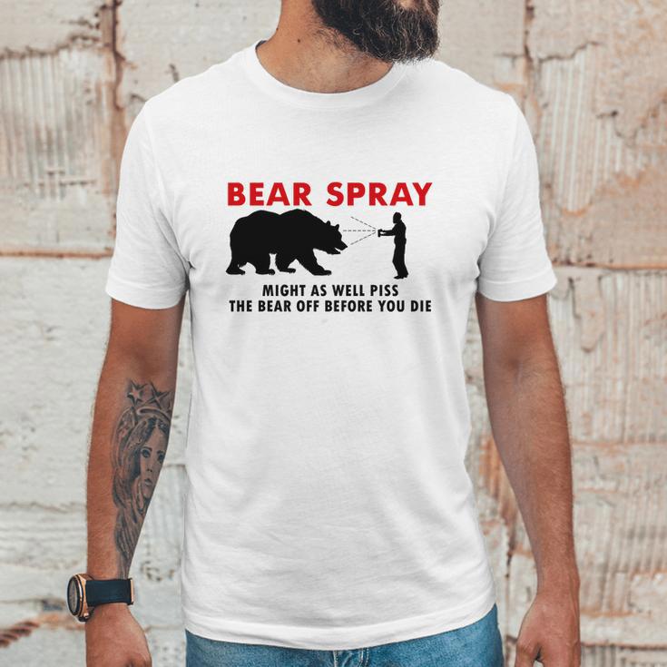 Bear Spray Unisex T-Shirt Gifts for Him