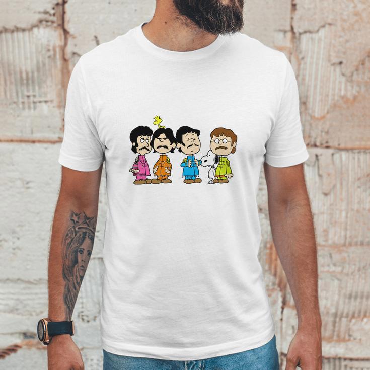 The Beatles Peanuts StyleShirt Unisex T-Shirt Gifts for Him