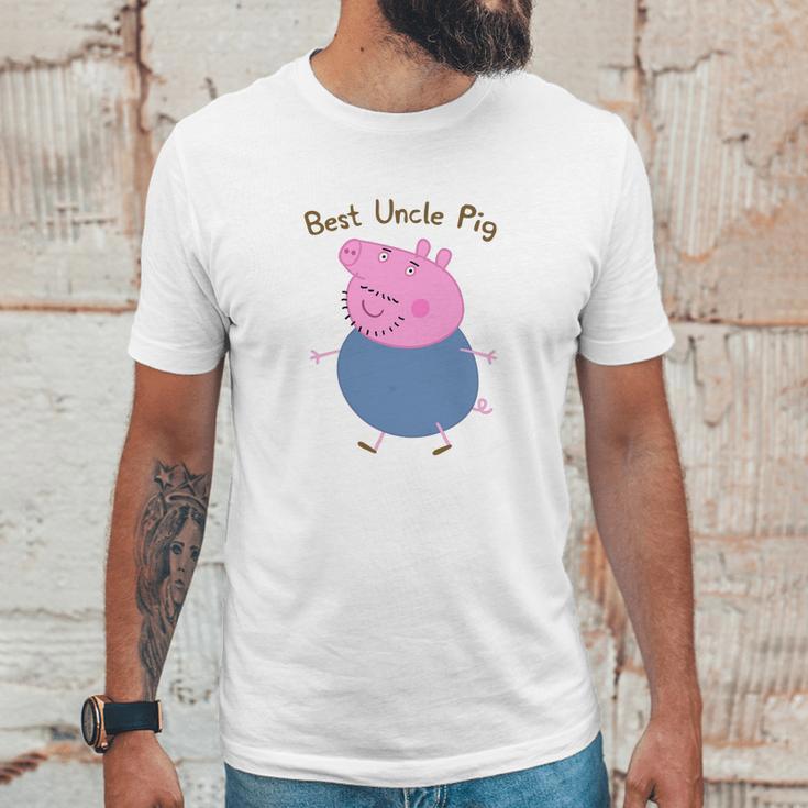 Best Uncle Pig Uncle Pig Peppa Pig Unisex T-Shirt Gifts for Him