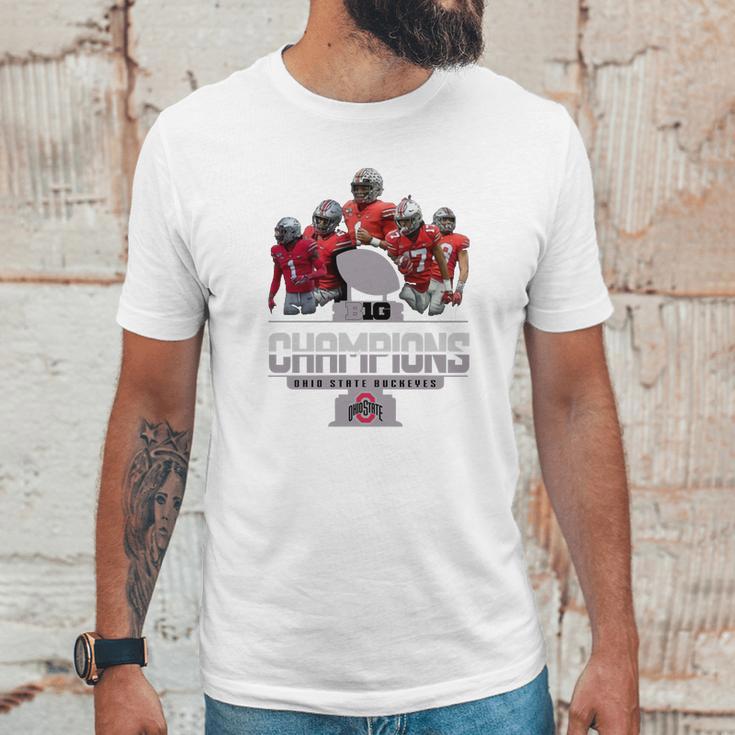 Big 2019 Big Ten Football Champions Ohio State Buckeyes Shirt Unisex T-Shirt Gifts for Him