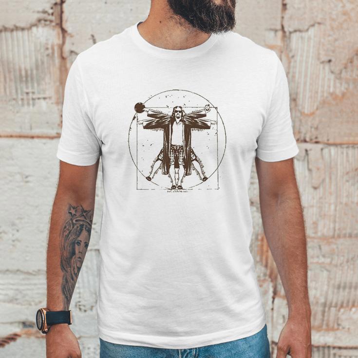 The Big Lebowski Vitruvian Unisex T-Shirt Gifts for Him