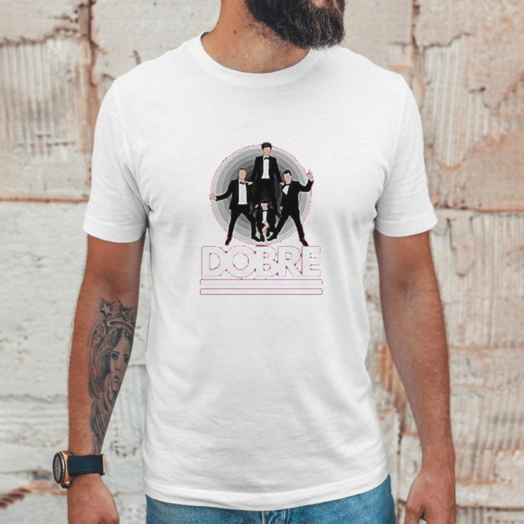 Black-White Dobre Brothers Unisex T-Shirt Gifts for Him