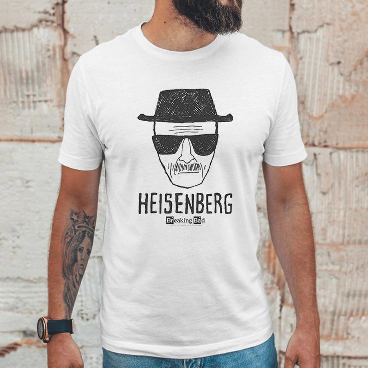 Breaking Bad Hand Drawn Heisenberg Unisex T-Shirt Gifts for Him