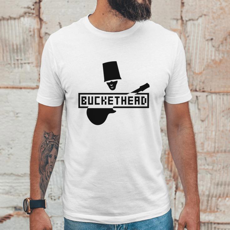 Buckethead Retro Guitar T-Shirt Unisex T-Shirt Gifts for Him