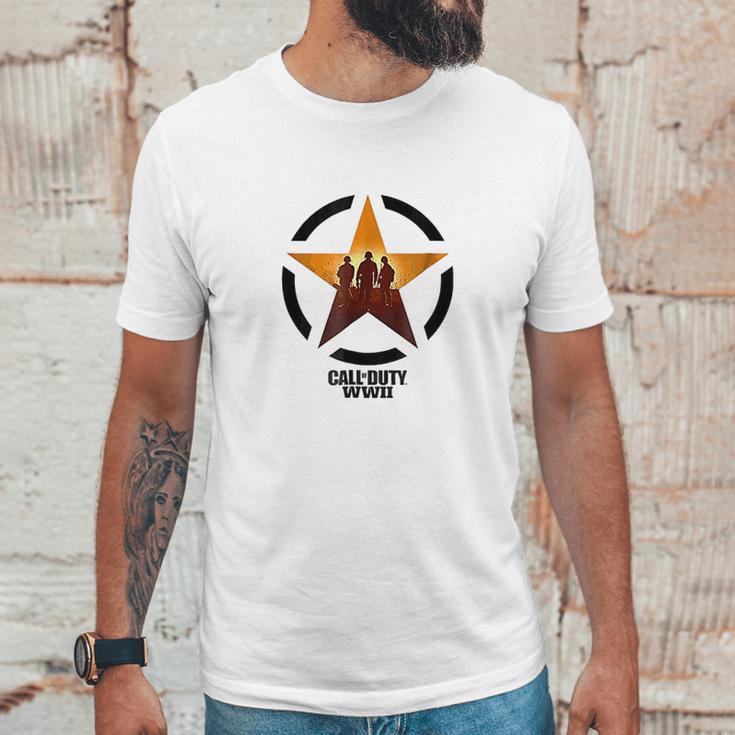 Call Of Duty Wwii Soldiers Front Line Unisex T-Shirt Gifts for Him