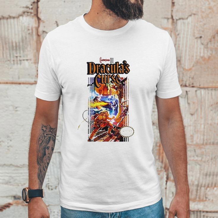 Castlevania 3 Draculas Curse Retro Video Game Unisex T-Shirt Gifts for Him