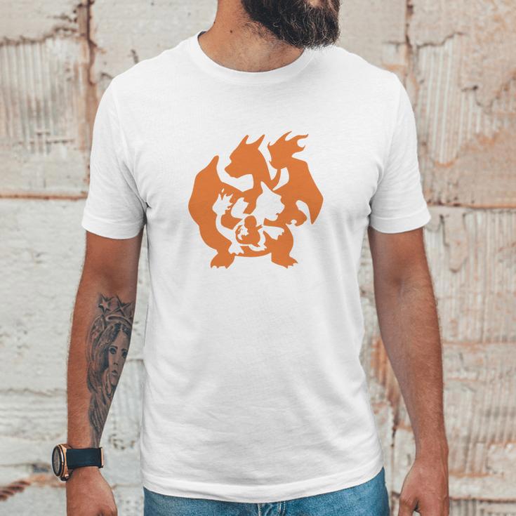 Charmander Evolution Unisex T-Shirt Gifts for Him