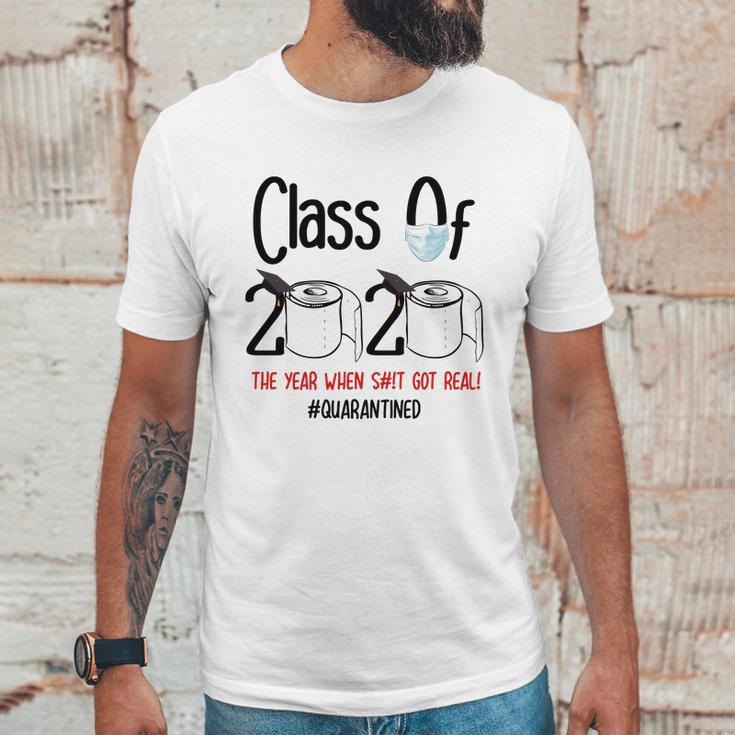 Class Of 2020 Quarantine Pandemic Social Distancing Gift For Student T-Shirt Unisex T-Shirt Gifts for Him