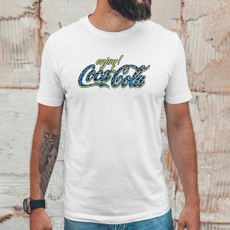 Cocacola 80S Leopard Unisex T-Shirt Gifts for Him