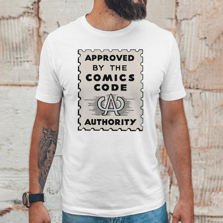 Comics Code Authority Unisex T-Shirt Gifts for Him