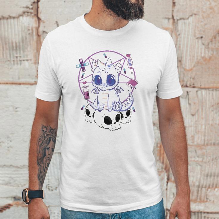 Cute Japanese Yami Kawaii Pastel Goth Aesthetic Anime Dragon Unisex T-Shirt Gifts for Him