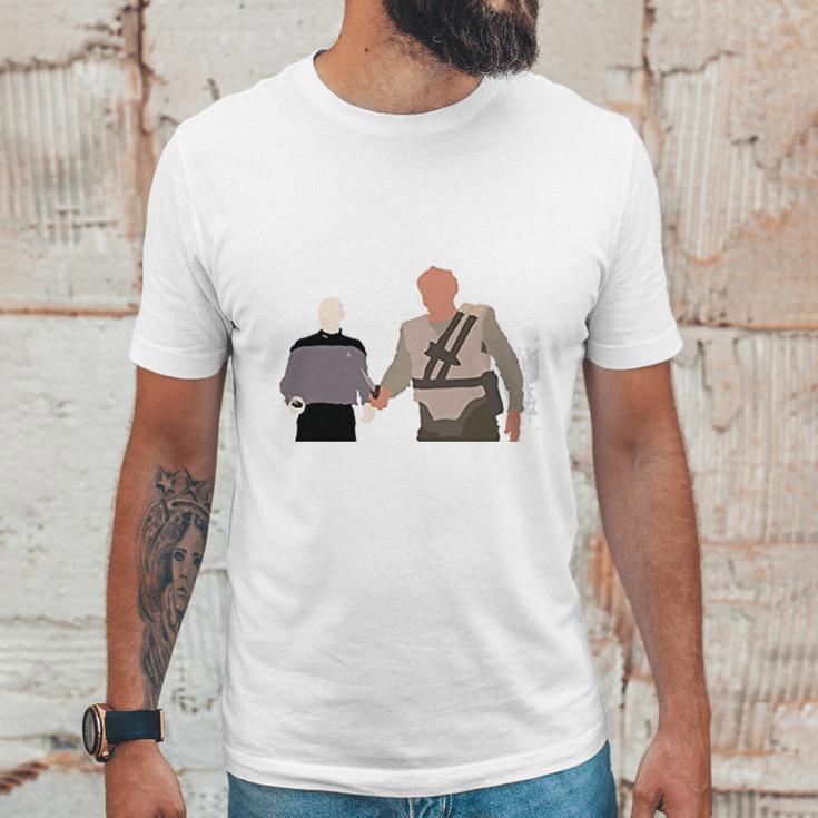 Darmok And Jalad At Tanagra Hands In Hands Unisex T-Shirt Gifts for Him