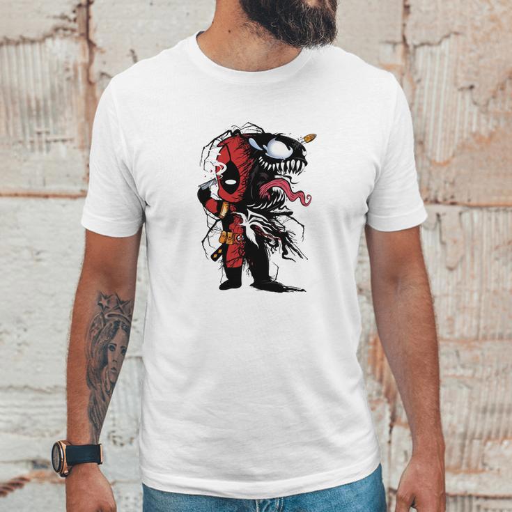 Deadpool Venom Unisex T-Shirt Gifts for Him