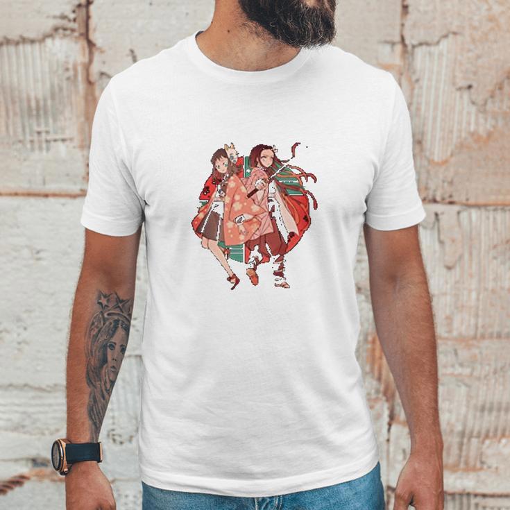 Demon Slayer Kawaii Unisex T-Shirt Gifts for Him