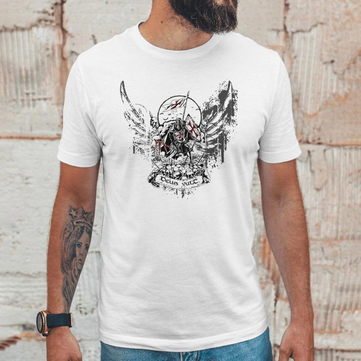 Deus Vult - Templar Unisex T-Shirt Gifts for Him