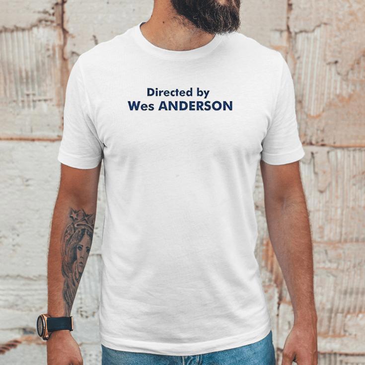 Directed By Wes Anderson Unisex T-Shirt Gifts for Him