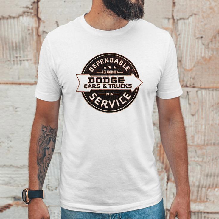 Dodge Cars Trucks Dependable Service Unisex T-Shirt Gifts for Him