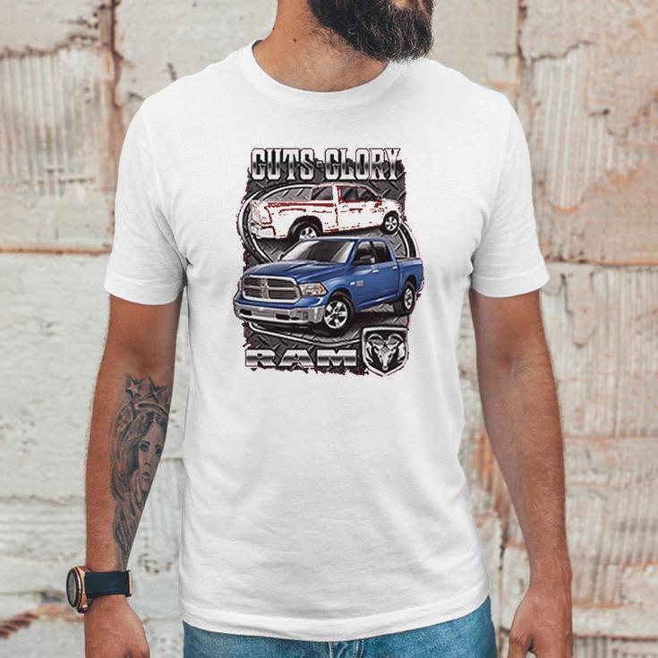 Dodge Ram Guts And Glory Dodge Truck Licensed Unisex T-Shirt Gifts for Him